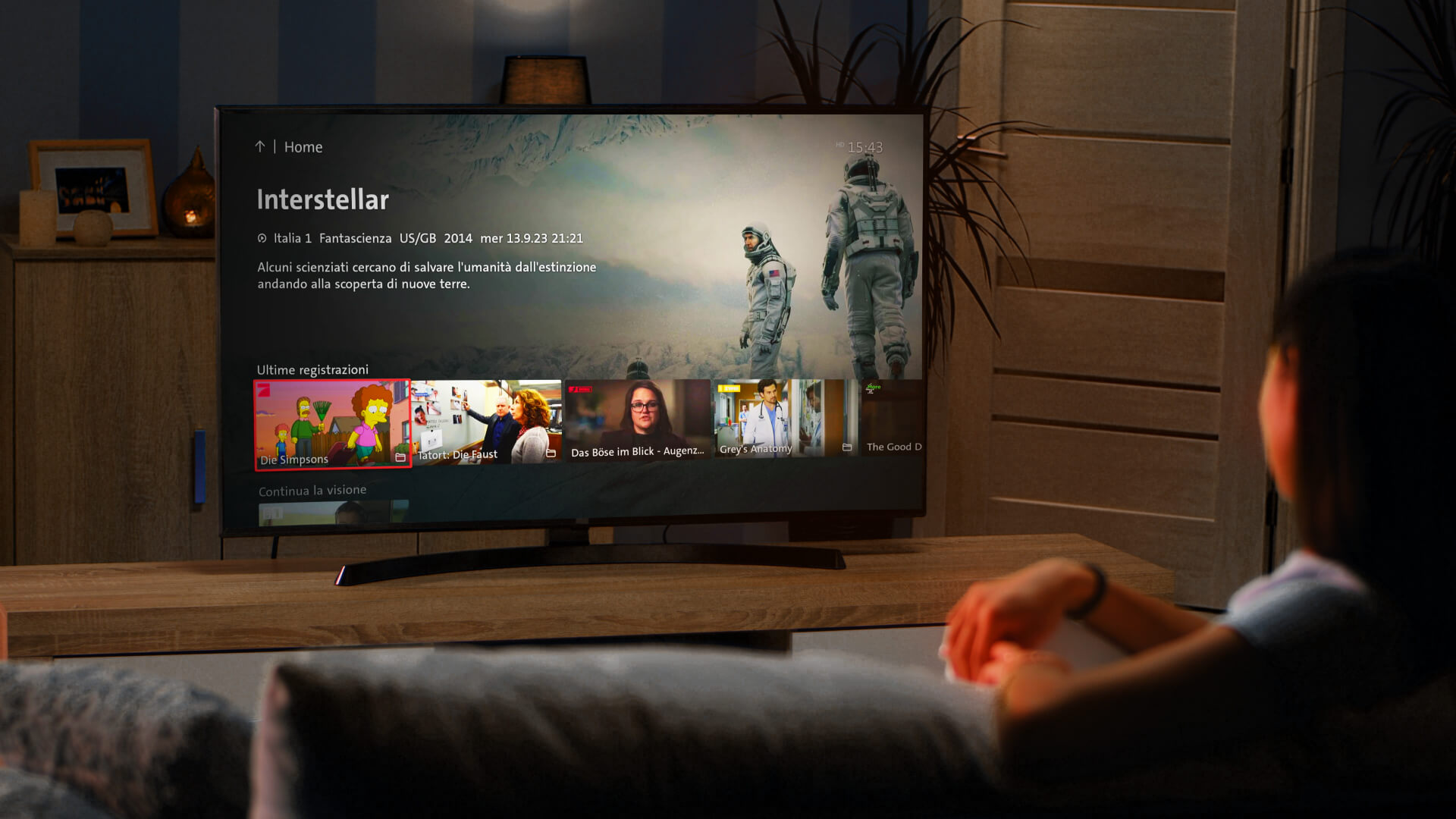 Brand Wingo TV UI