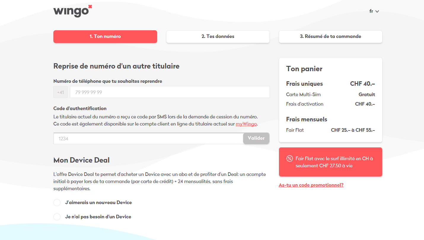 Changement Titulaire Checkout