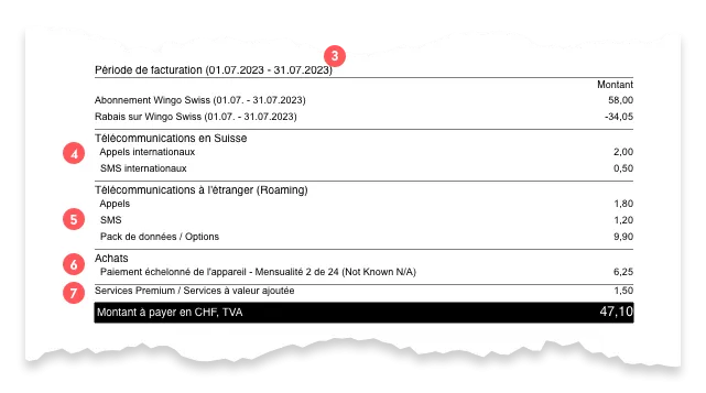 Brand Mobile Invoice Explanation Part 2 FR